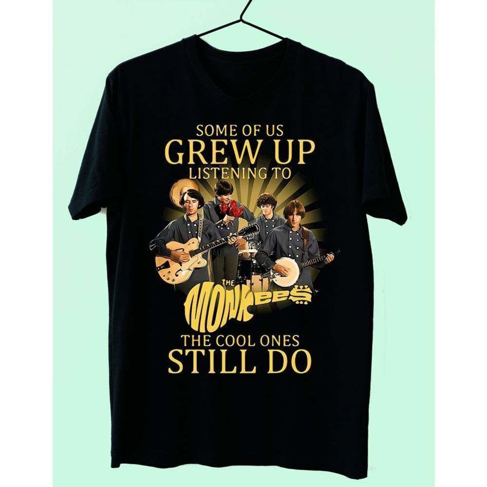 Monkees Retro Band Member Pop Fan Graphic Unisex T-Shirt